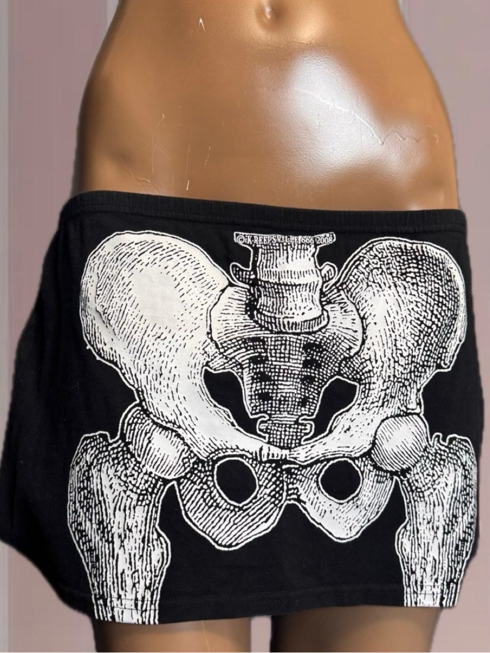 Kreepsville Y2K Mini Skirt